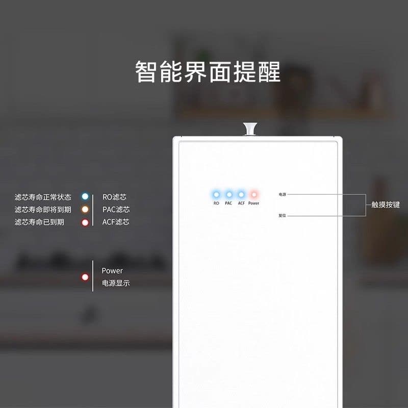 汉斯顿净水器家用直饮0阻垢剂ro反渗透纯水机厨房净水机S1(S90)图片
