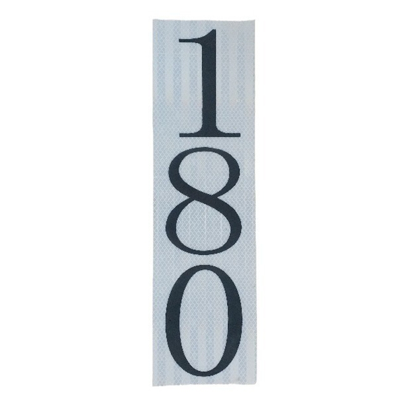 满盛达建 粘贴式反光号码牌 150*340mm 张高清大图