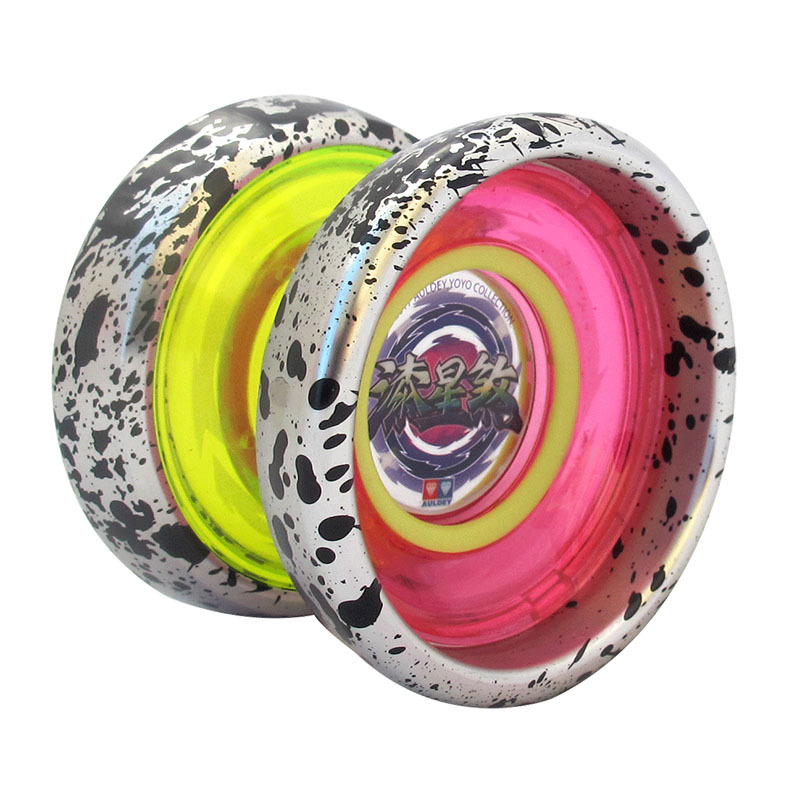 正版奥迪双钻漆星煞花式悠悠球火力少年王变形溜溜球677252