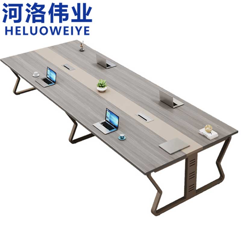 河洛伟业办公桌会议桌高清大图