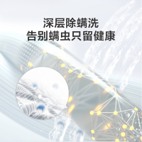 小天鹅(LittleSwan)8公斤变频 波轮洗衣机全自动 健康免清洗直驱变频 健康除螨洗 TB80V23DB