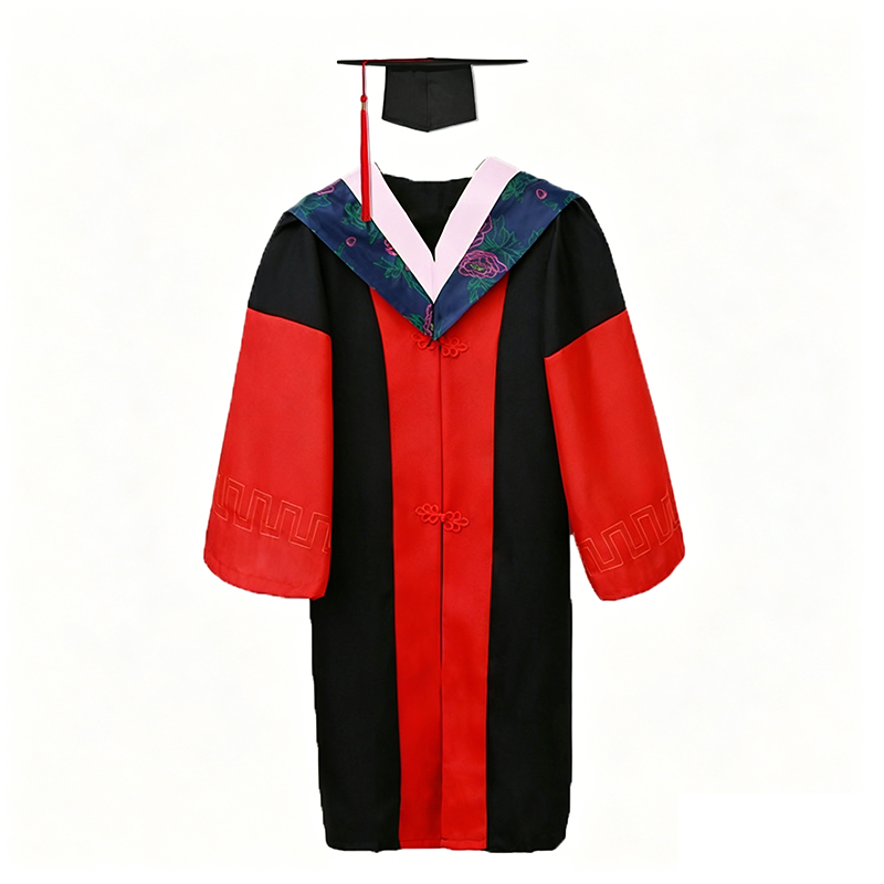 全套高端高校大学毕业典礼服-博士服装高清大图
