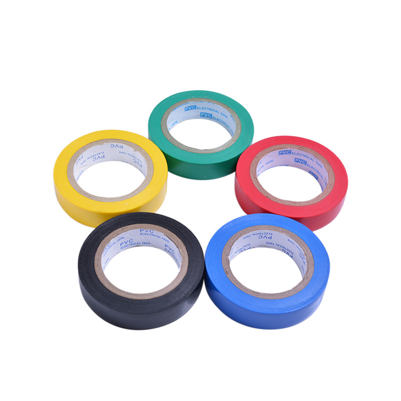 迅众 电气绝缘胶带电工电线胶布PVC防水耐高温加宽型大卷红绿黑色高清大图