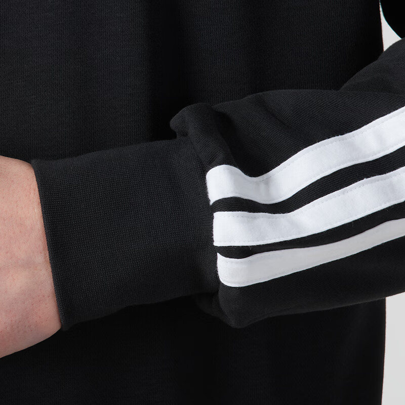 adidas卫衣男装新款运动服跑步舒适休闲上衣圆领套头衫JE6372 ZP高清大图