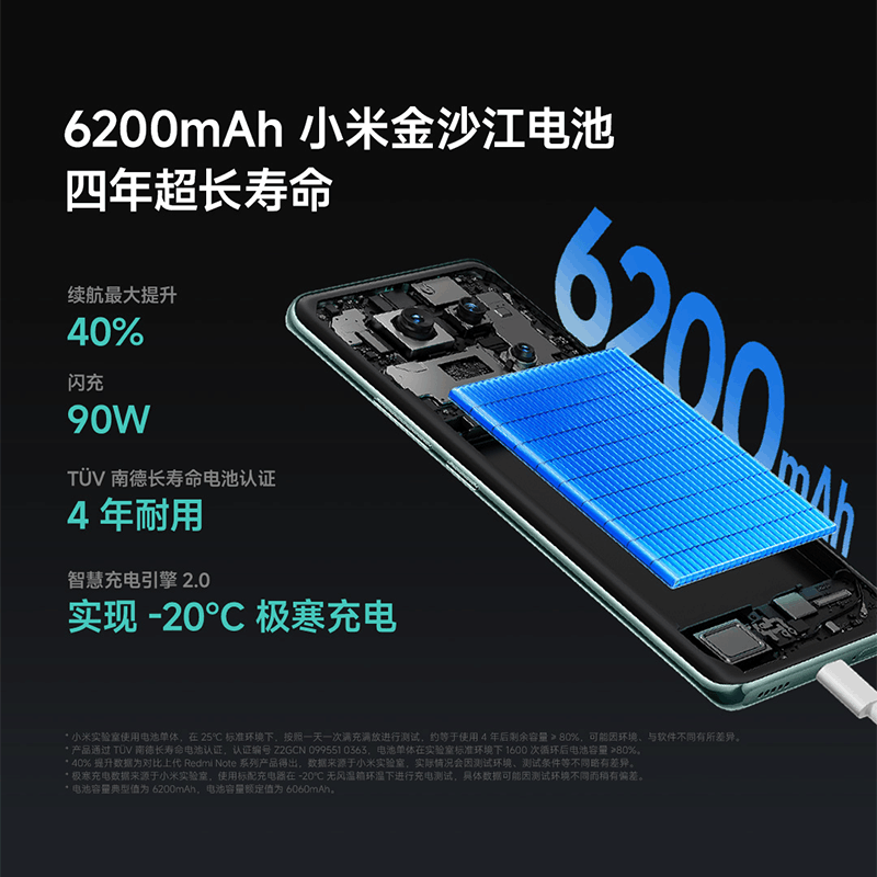 [国家补贴]小米 Redmi Note 14 Pro+ 星沙青 12GB+256GB手机红米note手机小米手机小米自营旗舰店新品小米note14pro+图片