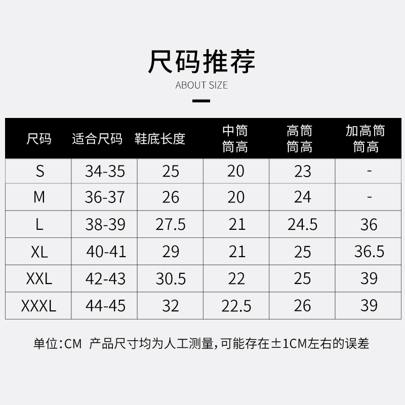 雨鞋套男女防水防滑雨天加厚硅胶耐磨底成人防雨脚套下雨鞋套雨靴 中筒-白色 S