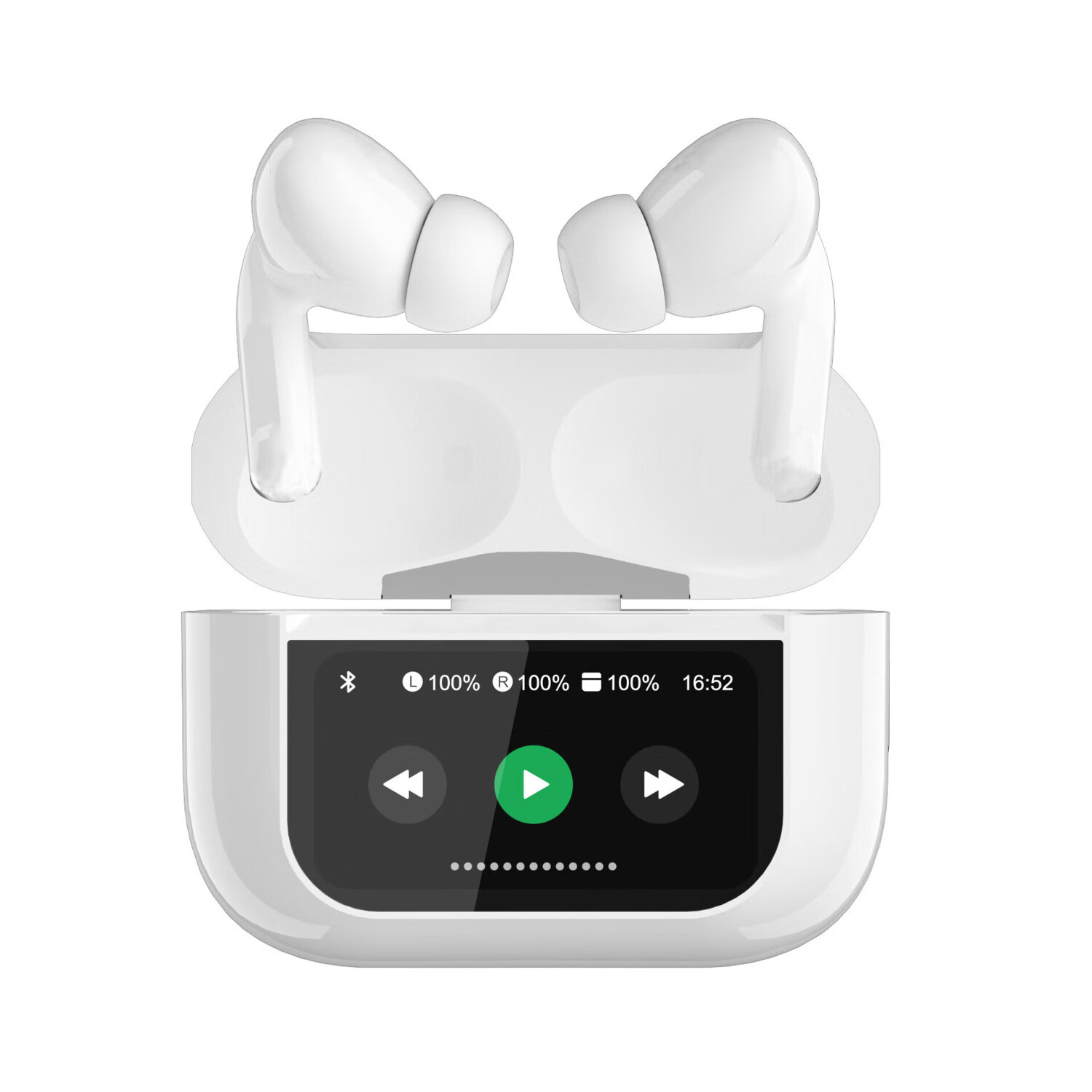 颐电彩屏触控OWS蓝牙耳机AD-4051高清大图