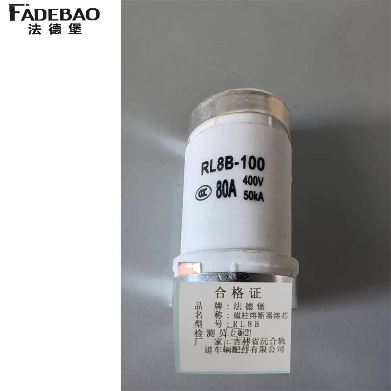 法德堡 磁柱熔断器熔芯 RL8B 个