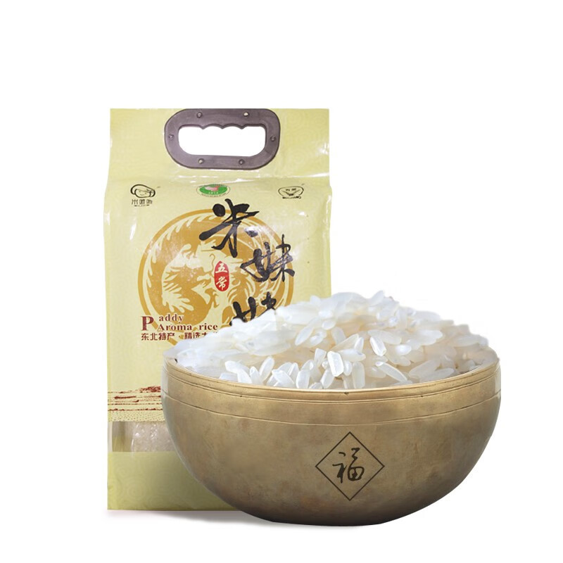 米妹妹(MIMEIMEI)米妹妹五常大米 产地直发正宗五常大米多规格 精选5kg jh高清大图