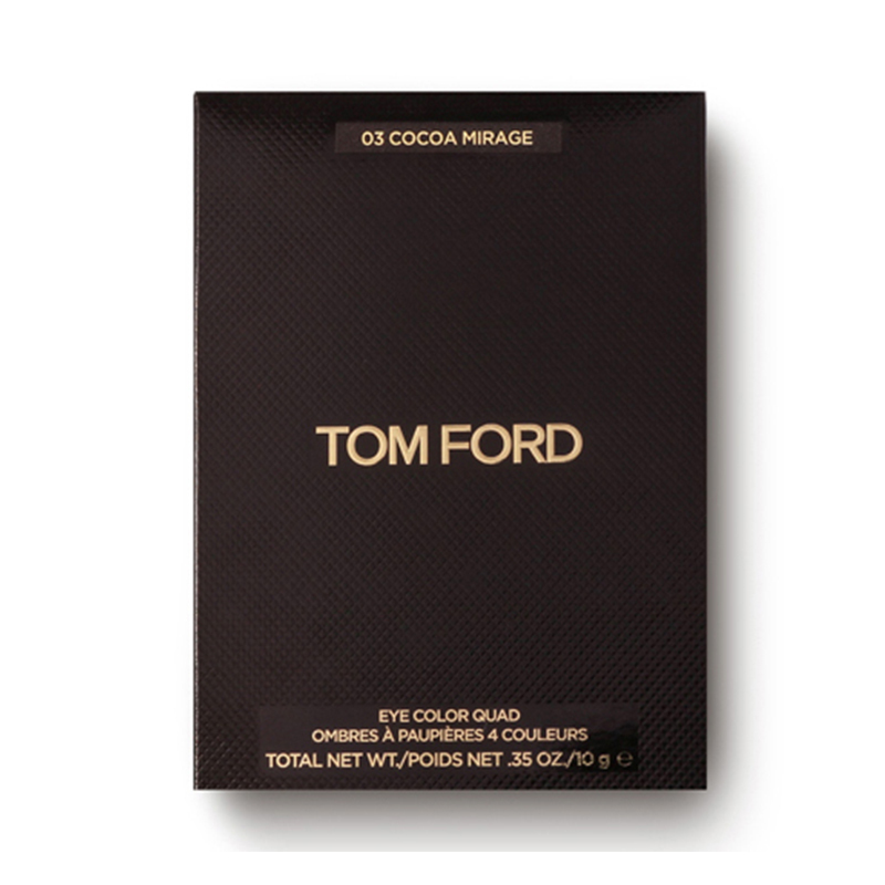 汤姆福特(Tom Ford)幻魅四色眼影盘10g 03#cocoa mirage眼部修容不晕染哑光TF眼影