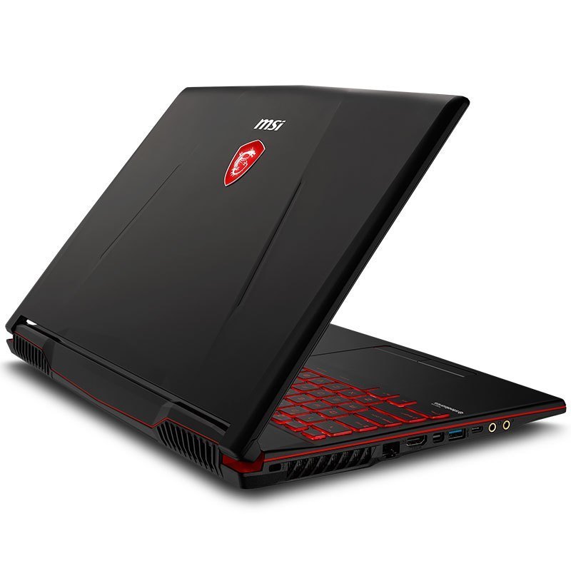 微星(MSI)GL63-417 15.6英寸游戏本学生笔记本电脑(I7-8750H 8GB 128GB+1TB GTX1060 6GB 赛睿红色背光键盘)