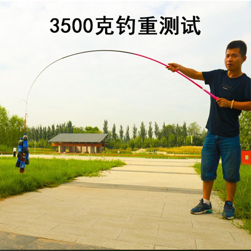 圣道-1.8米+钩漂线组 黑坑冬钓鱼竿19调9h超硬1.8/2.1/2.7/3.3米棚钓竿大棚鱼竿鲫鱼杆