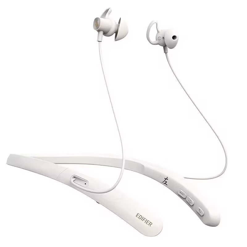 edifier漫步者辅听1号2助听蓝牙耳机老年智能颈挂脖式耳聋耳背雅典白