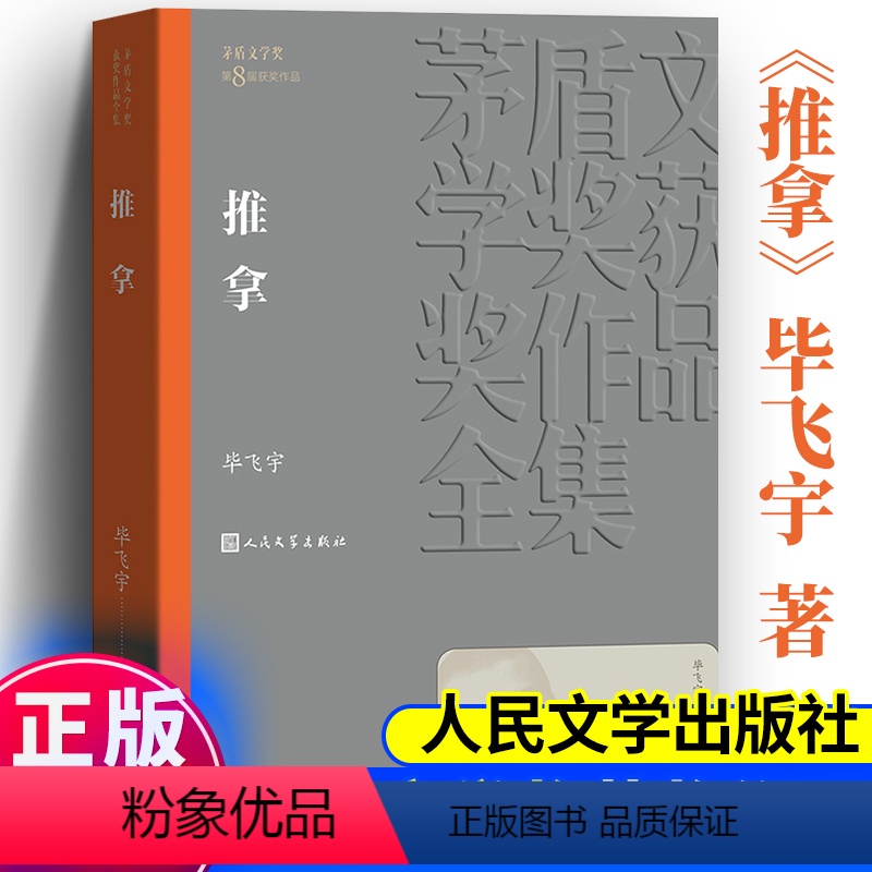 [正版] 推拿 毕飞宇 短篇小说集 茅奖作家 茅盾文学奖文集 小说课 现当代文学散文随笔书籍排行榜