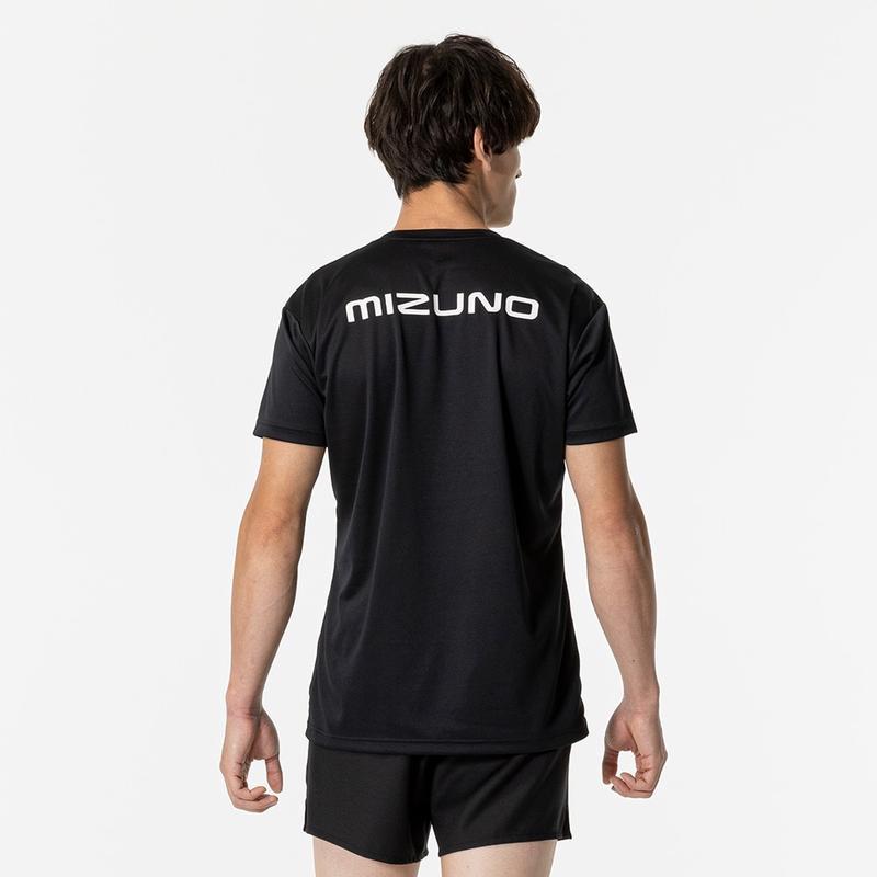 Mizuno男款运动透气排汗Basic半袖 volley排球T恤