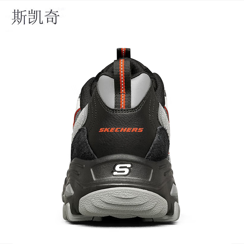 斯凯奇 男春秋新款休闲鞋 237154/BKMT-7 双高清大图