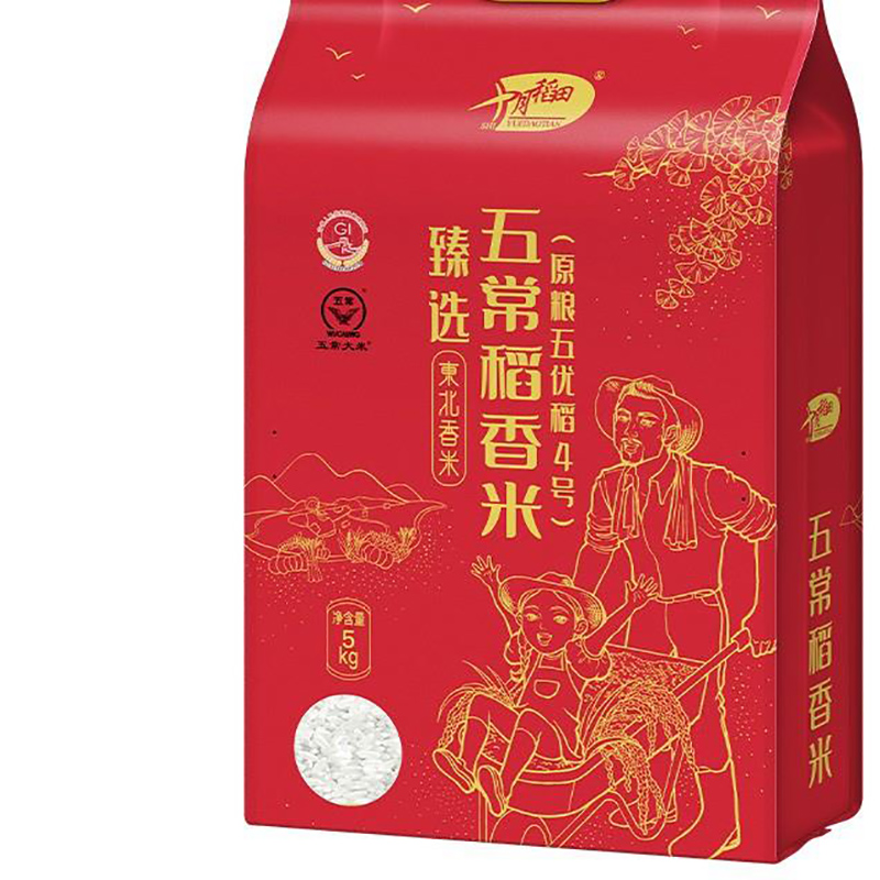 十月稻田臻选五常稻香米5kg.高清大图