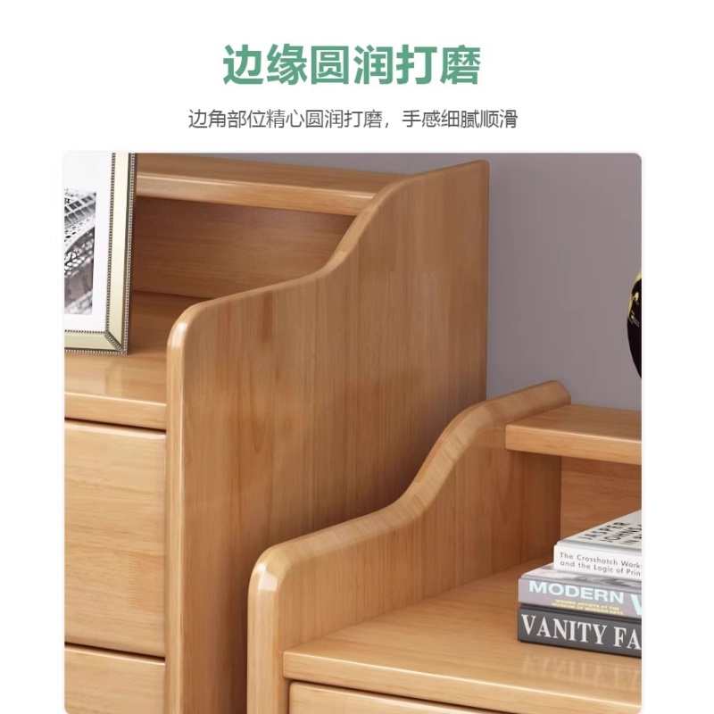 悦兴诚实木斗柜600*400*735mm台高清大图