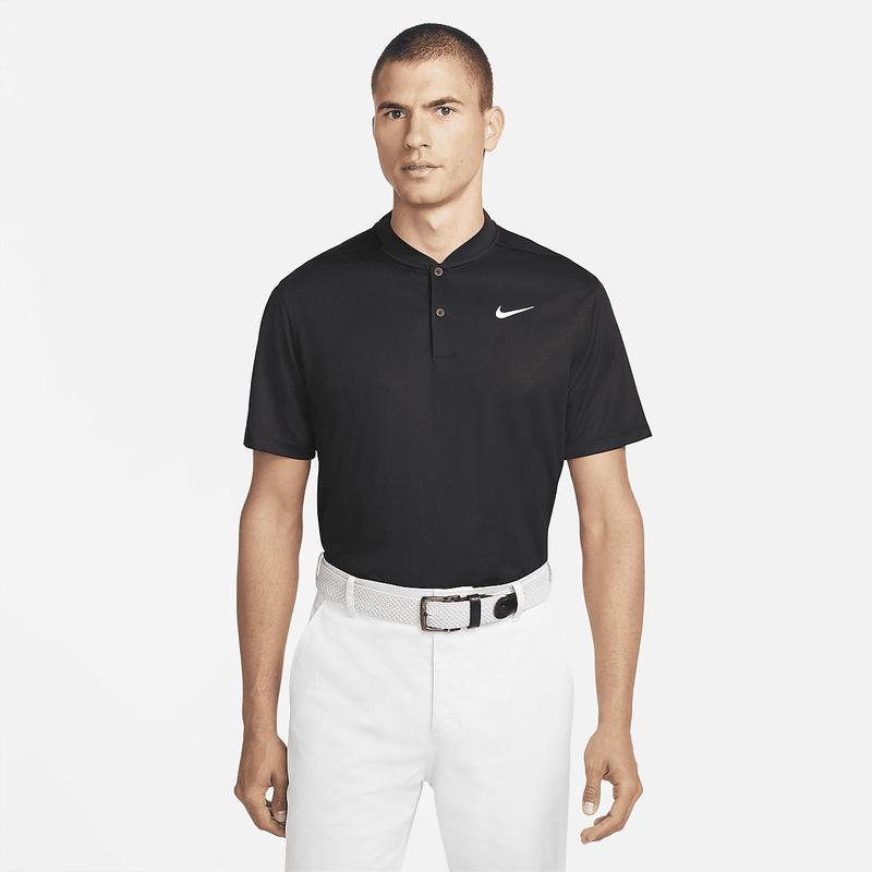 耐克(NIKE)男士运动POLO衫透气吸汗环保面料舒适休闲高尔夫服装 XS Black/White
