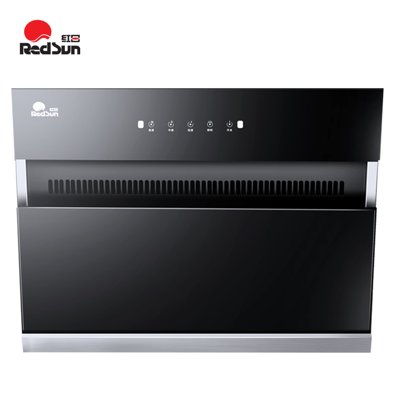 红日(Redsun)16立方大吸力抽油烟机智能触控三档大风量小厨精选JSED01