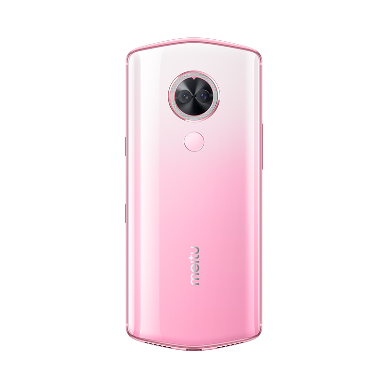 【二手95新】Meitu 美图T9 4G+128G 幻彩粉 自拍美颜手机 全网通4G