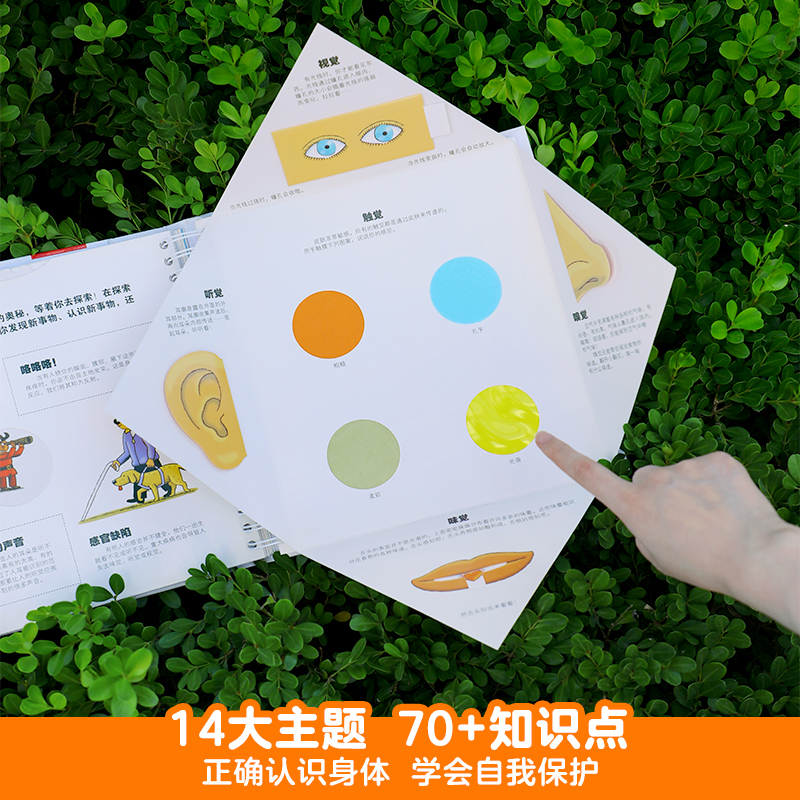 [5册全套]我们的系列 [正版] 我们的身体3d立体书儿童0-3-6岁性启蒙羊水袋幼儿早教书籍科普翻翻小学生人体百科全书