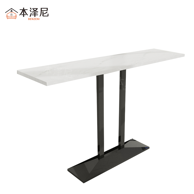 本泽尼 高脚桌 HTZ-GZ459 1400*450*900mm 张高清大图