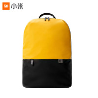 小米简约休闲双肩包(黄色)