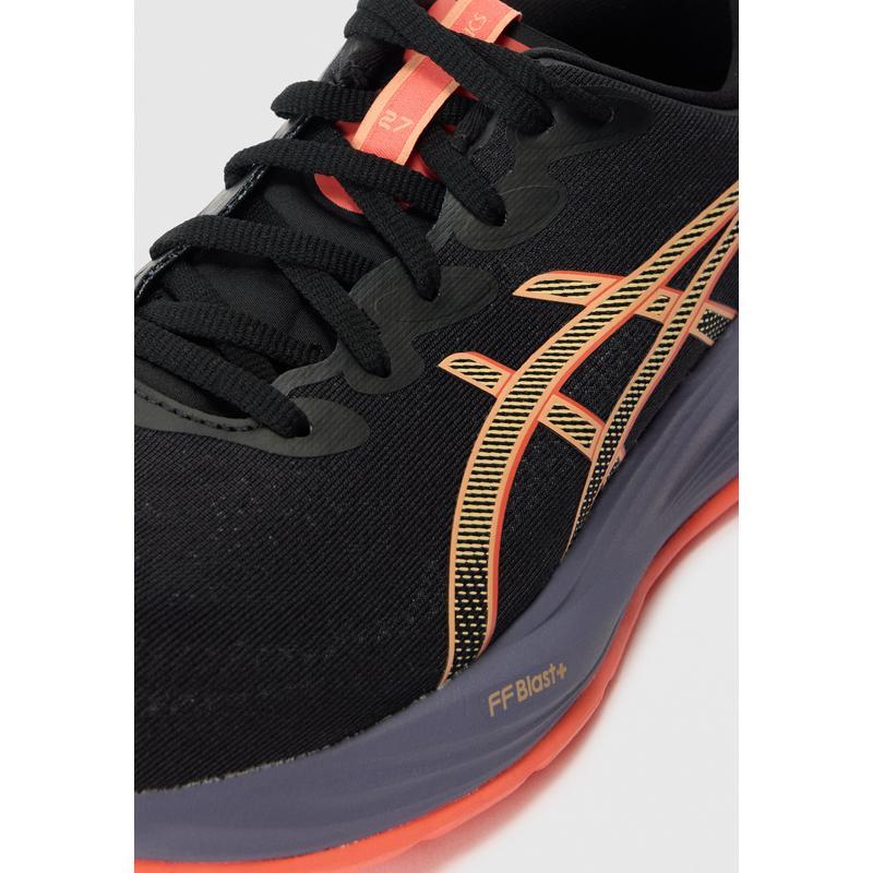 Asics亚瑟士男士跑步鞋轻便透气黑色运动鞋舒适缓震设计