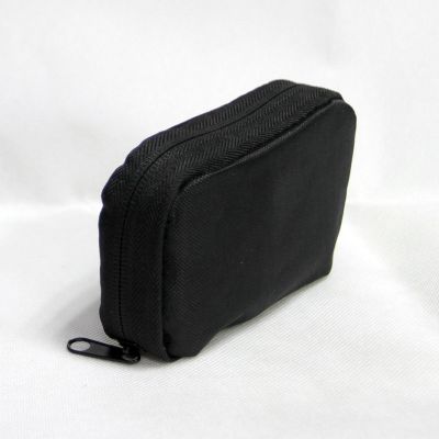 血糖仪包零件包多用途小号工具包U盘数据线收纳包零件盒工具小袋 黑色发泡料(小号)