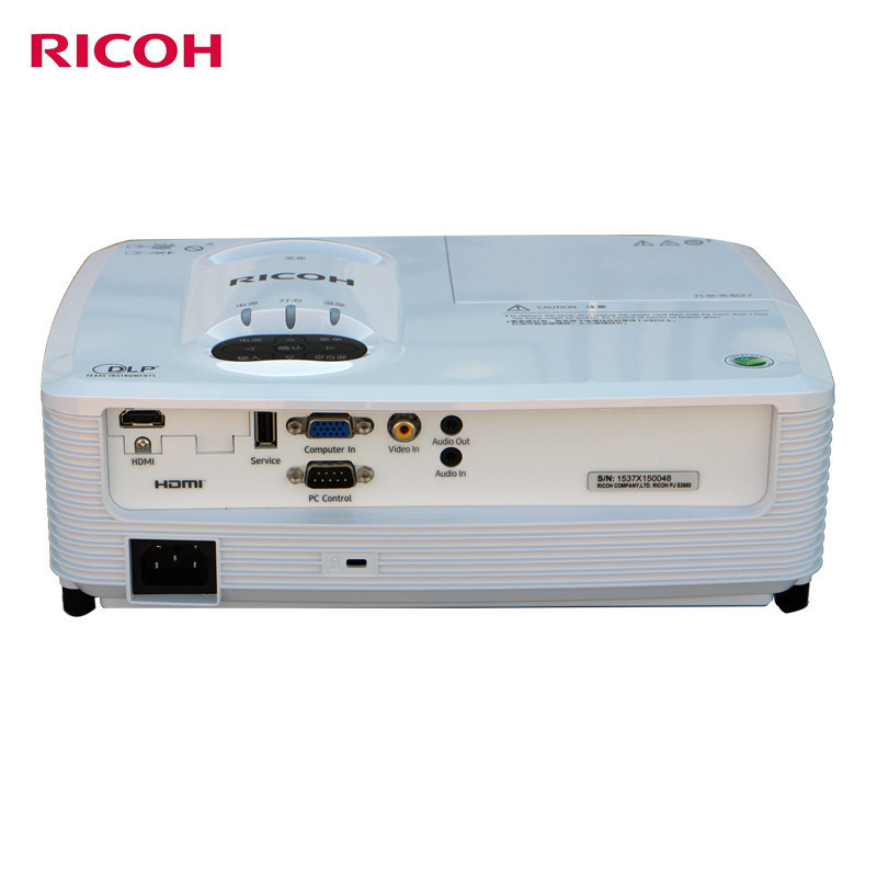 理光 S2660 投影仪办公家用教育婚庆商用高清便携式蓝光3D高清投影机