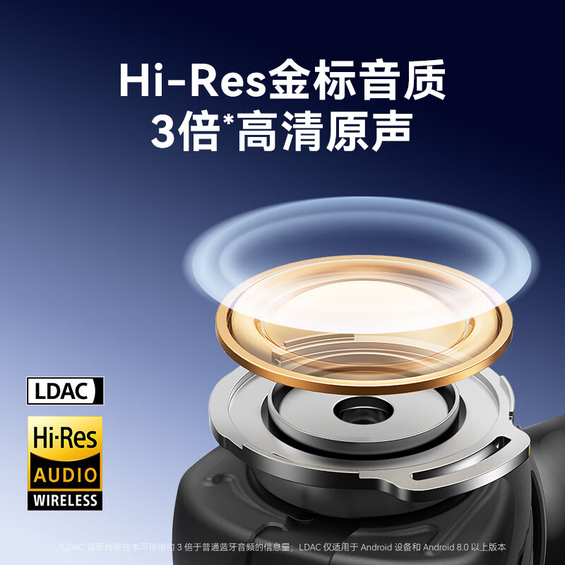 声阔(SoundCore)985降噪舱 Liberty 4 NC 智能降噪真无线TWS入耳式蓝牙耳机适用蓝色高清大图