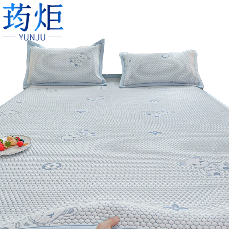 荺炬冰丝席两件套高清大图