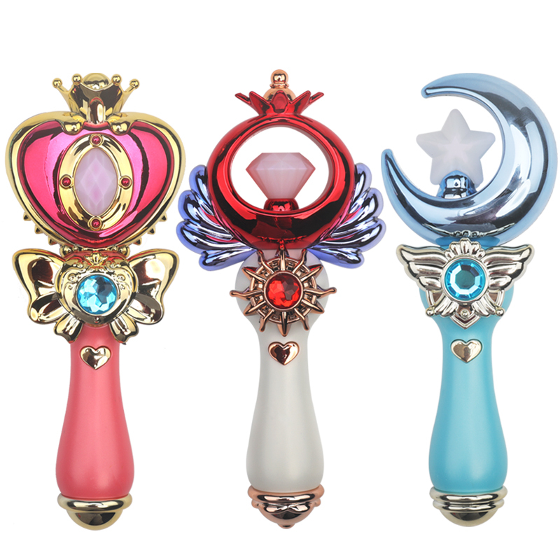 魔法棒公主女童音乐仙女棒 发光魔仙棒权杖儿童女孩小