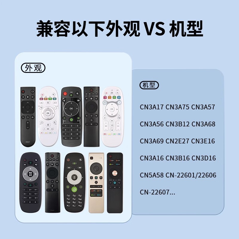 适用海信电视机遥控器通用款CN3A56 LED32K220 LED40/42/48/50/55/58K220Z高清大图