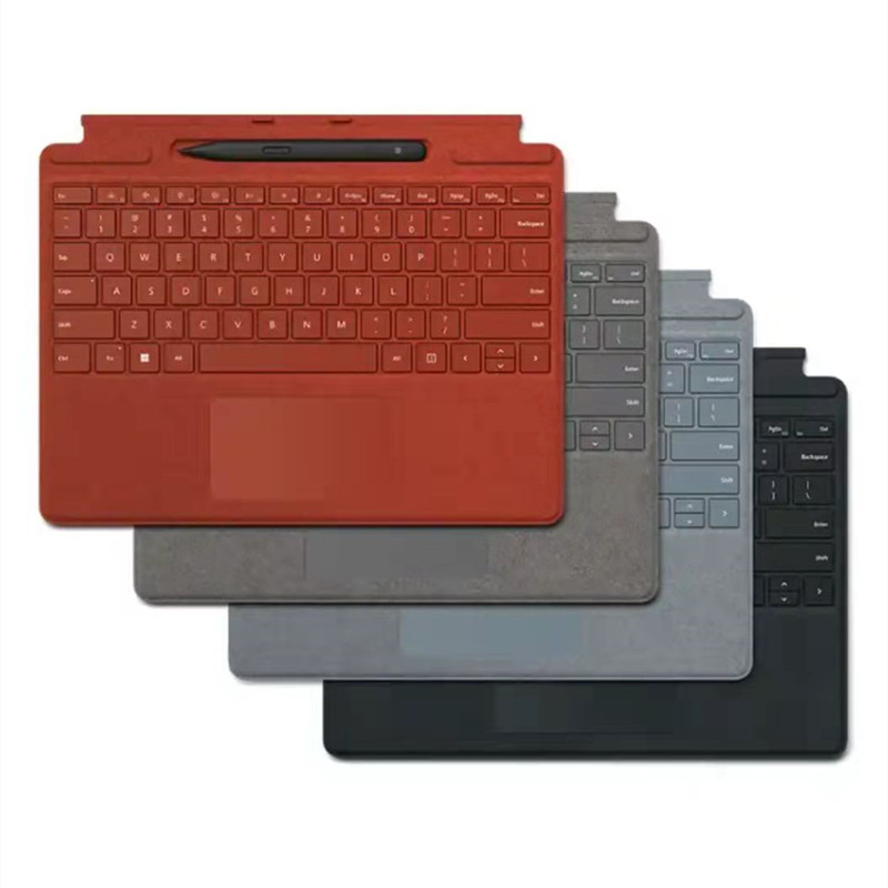 微软 Surface Pro专业键盘+超薄触控笔2 Pro11 /Pro10 /Pro 9 /Pro8 / X 典雅黑高清大图