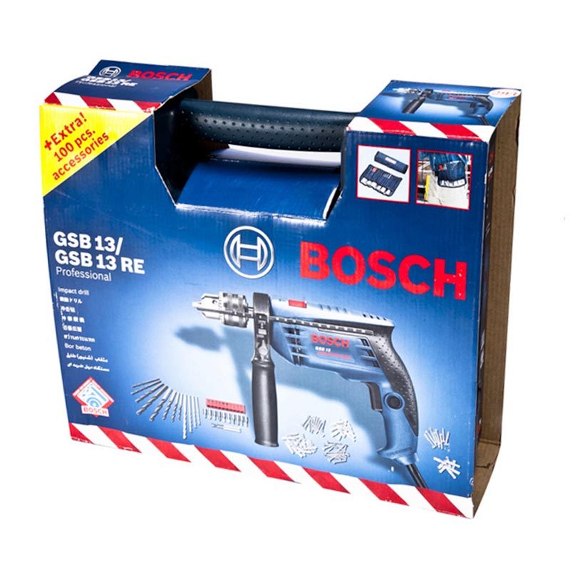博世( Bosch) 冲击钻 手电钻两用正反转GSB13RE 1台