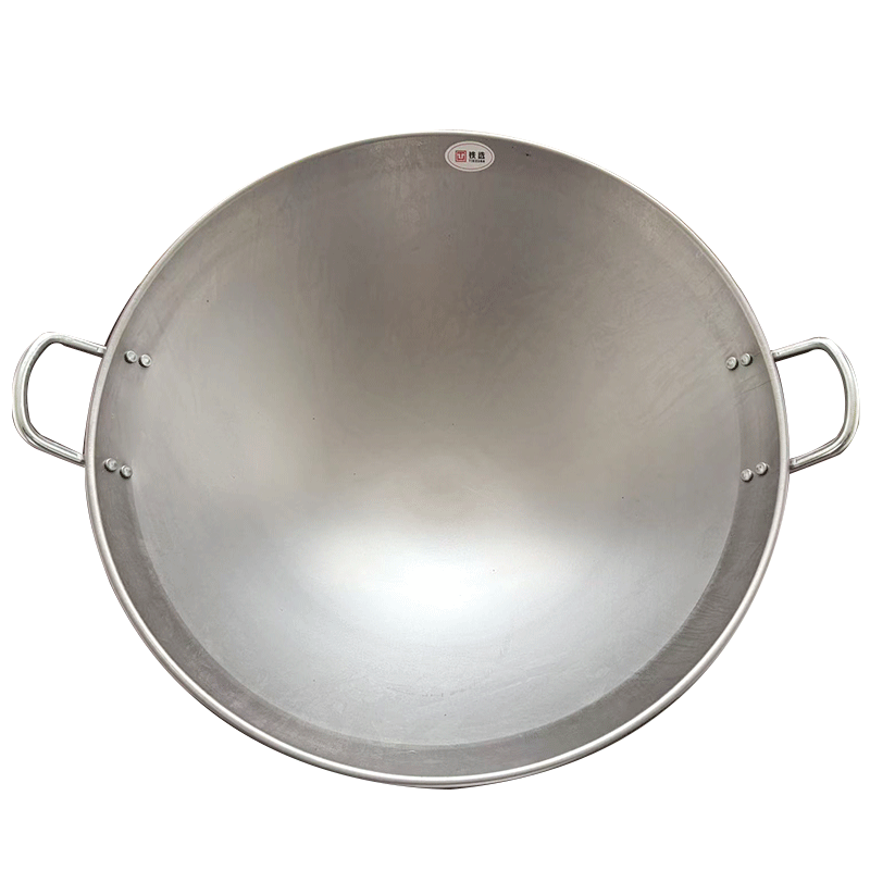 铁选 电磁炉专用卷边锅 40 银色