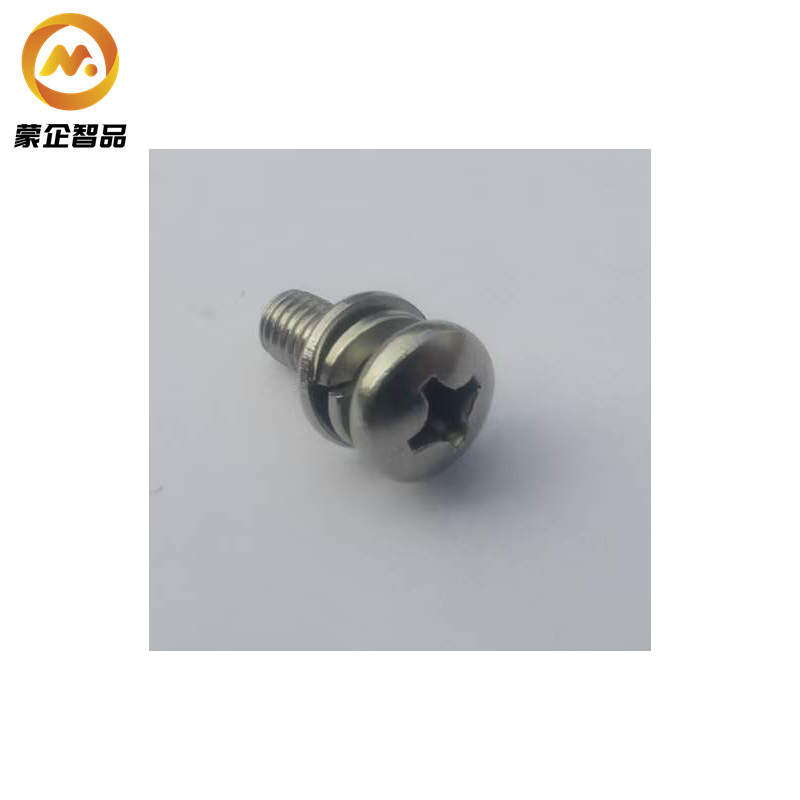 蒙企智品 304不锈钢三组合 螺栓4.8级 6*15mm/个高清大图