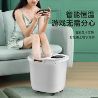 康佳泡脚桶加热恒温足浴桶电动按摩家用全自动洗脚盆高深足浴盆
