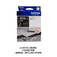 原装兄弟LC599XLBK 597 黑色LC595XL彩色适用 MFC-J3520 3720 J2510墨盒