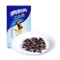 奥利奥(OREO) 饼干 巧心结 香草慕斯味47g(夹心美味)