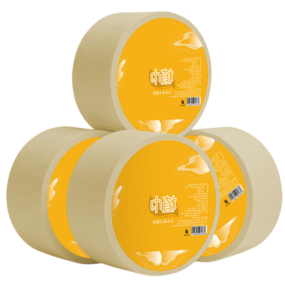 植巾 DJ190 四层130m 12卷/箱 卫生纸大盘纸 4.00 提/箱 (计价单位:箱)高清大图