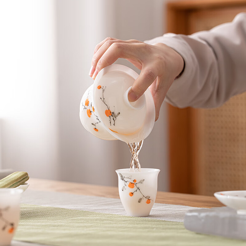 苏氏陶瓷/SUSHI CERAMICS J0254 宜兴紫砂壶茶具套装 (单位:套)高清大图