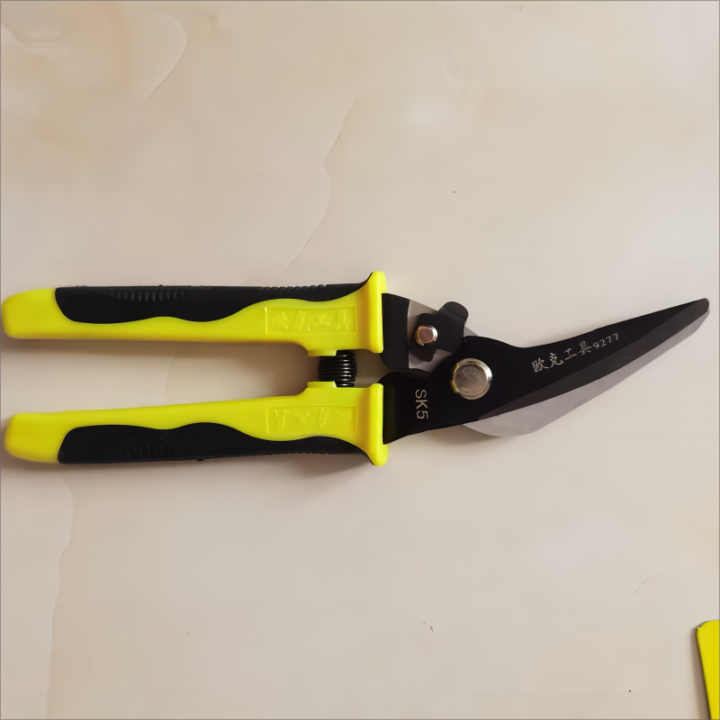 欧克 Ouke 多功能剥线钳 手动拔线钳 压线钳剥皮钳子 电缆剥线钳(8英寸多功能剪OK-9277(弯头))