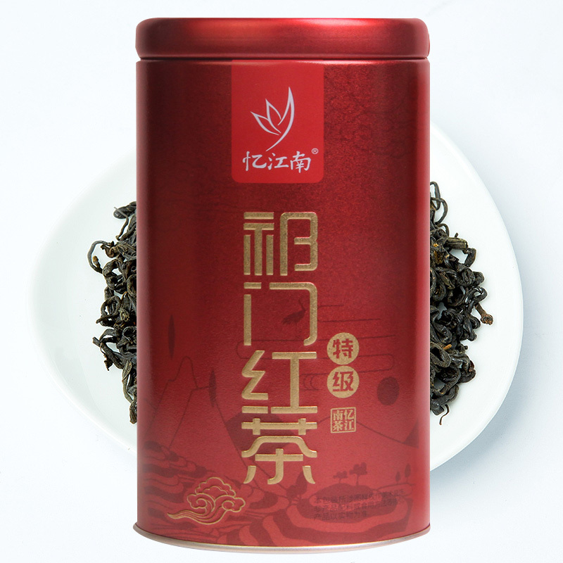 忆江南茶叶红茶香浓醇厚鲜甜爽口祁门红茶125g