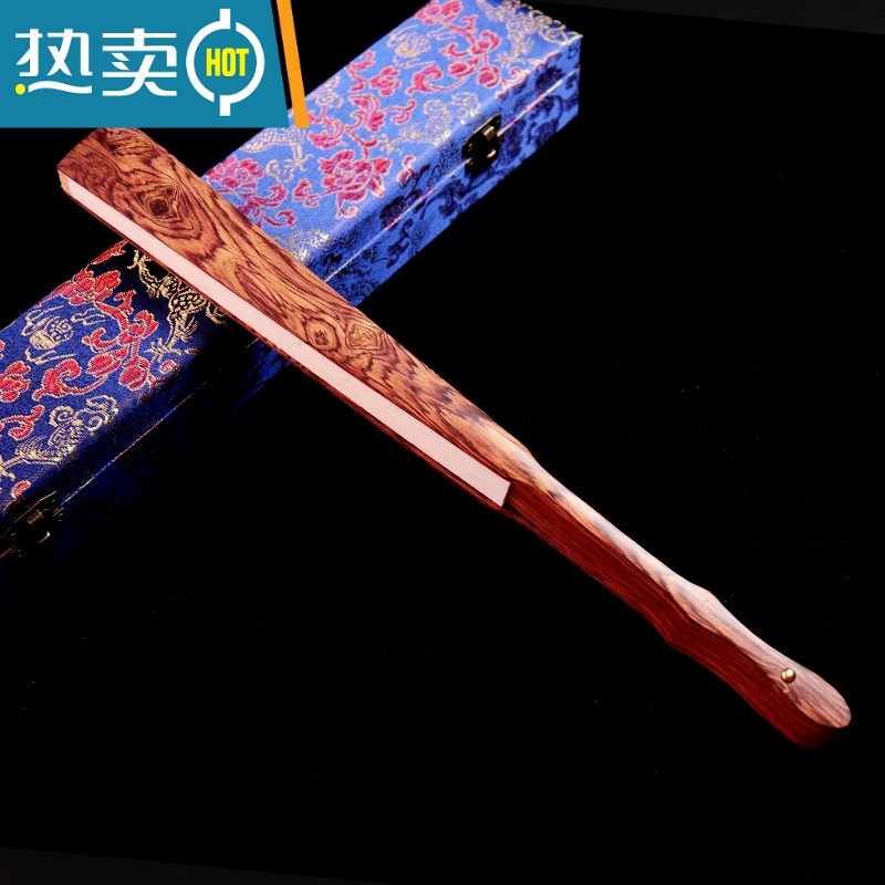 XIANCAI黄花梨古风空白文玩折扇洒金宣纸苏工男女随身扇子绢布绘画题字扇 [宣纸]空白单面洒金扇面 (默认不粘) 折扇高清大图