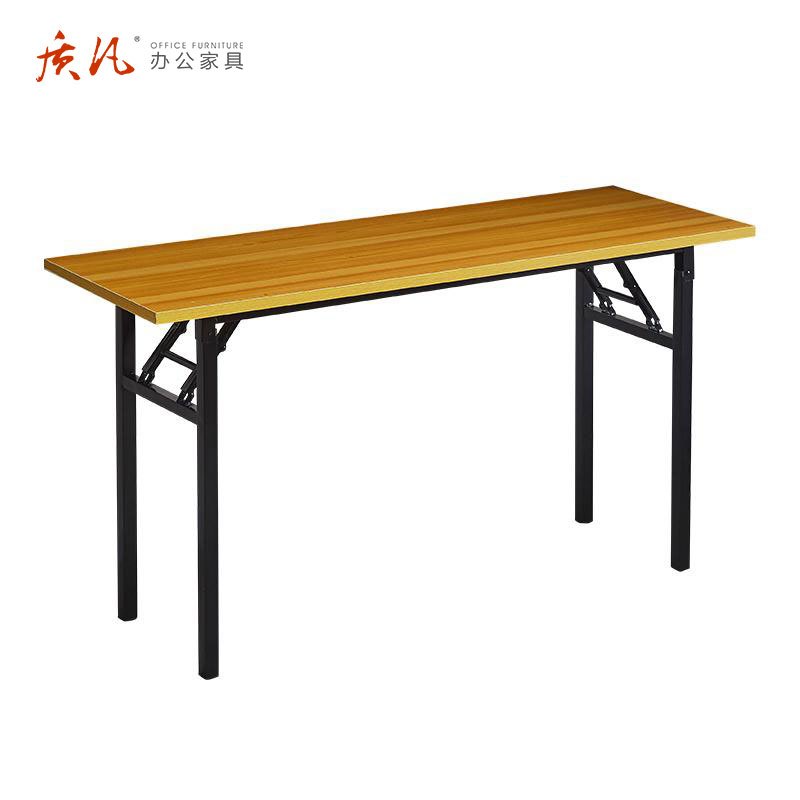 质凡 ZDZ-19简易可折叠培训桌便携长条桌餐桌颜色备注 双层1600*500*750高清大图