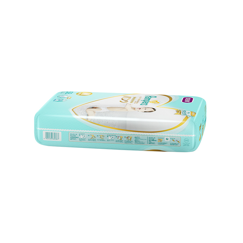 Pampers帮宝适一级帮拉拉裤中码M58片/包 裤型空气纸尿裤婴儿尿不湿