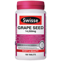 澳洲进口 Swisse 斯维斯 抗氧化葡萄籽精华 180粒片剂